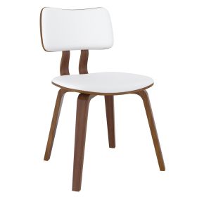 ZUNI-SIDE CHAIR PU-WHITE