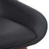 HUDSON-SIDE CHAIR PU-BLACK