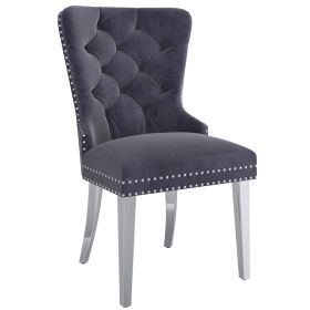 HOLLIS-SIDE CHAIR-GREY