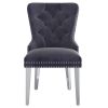 HOLLIS-SIDE CHAIR-GREY