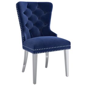 HOLLIS-SIDE CHAIR-NAVY