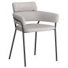 AXEL-SIDE CHAIR-GREY