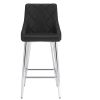 DEVO-26'' COUNTER STOOL-BLACK