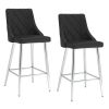 DEVO-26'' COUNTER STOOL-BLACK