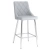 DEVO-26'' COUNTER STOOL-LIGHT GREY