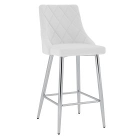 DEVO-26'' COUNTER STOOL-WHITE