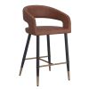 CRIMSON-26'' COUNTER STOOL-SADDLE