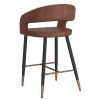 CRIMSON-26'' COUNTER STOOL-SADDLE