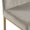 DIEGO-26" COUNTER STOOL-GREY/AGED GOLD