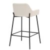 BAILY-26'' COUNTER STOOL-BEIGE FABRIC