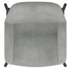 BAILY-26'' COUNTER STOOL-GREY VELVET