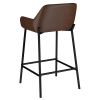 BAILY-26'' COUNTER STOOL-BROWN PU