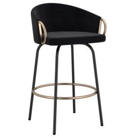 LAVO-26'' COUNTER STOOL-BLACK