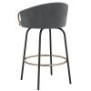 LAVO-26'' COUNTER STOOL-GREY