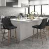 ANTOINE-26'' COUNTER STOOL-BLACK