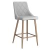 ANTOINE-26'' COUNTER STOOL-LIGHT GREY