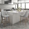 ANTOINE-26'' COUNTER STOOL-LIGHT GREY