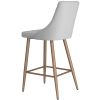 ANTOINE-26'' COUNTER STOOL-LIGHT GREY