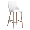 ANTOINE-26'' COUNTER STOOL-WHITE