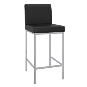 PORTO-26" COUNTER STOOL-BLACK