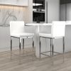 PORTO-26" COUNTER STOOL-WHITE