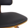 ZUNI-26' COUNTER STOOL PU-BLACK