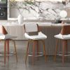 HUDSON-26' COUNTER STOOL PU-WHITE