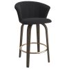 TULA-26'' COUNTER STOOL-BLACK