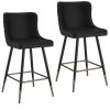 XANDER-26'' COUNTER STOOL-BLACK