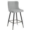 XANDER-26'' COUNTER STOOL-LIGHT GREY