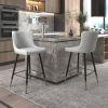 XANDER-26'' COUNTER STOOL-LIGHT GREY