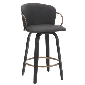 LAWSON-26'' COUNTER STOOL-CHARCOAL