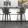 LAWSON-26'' COUNTER STOOL-CHARCOAL