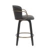 LAWSON-26'' COUNTER STOOL-CHARCOAL