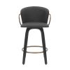 LAWSON-26'' COUNTER STOOL-CHARCOAL