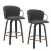 LAWSON-26'' COUNTER STOOL-CHARCOAL