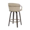 LAWSON-26'' COUNTER STOOL-IVORY