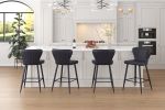 CLOVER-26'' COUNTER STOOL-BLACK