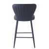 CLOVER-26'' COUNTER STOOL-BLACK