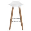 TREX-26" COUNTER STOOL-WHITE