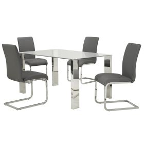 FRANKFURT_MAXIM GY-5PC DINING SET