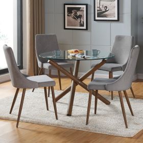 ROCCA_CORA GY-5PC DINING SET