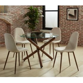 ROCCA_LYNA BG-5PC DINING SET