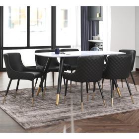 EMERY REC_XANDER BK-7PC DINING SET