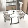 FRANCO BK_AXEL GRY-5PC DINING SET