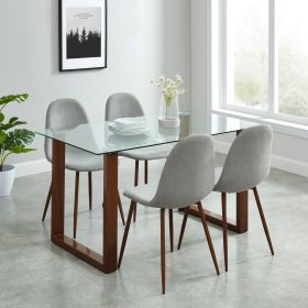 FRANCO WAL_LYNA GY-5PC DINING SET