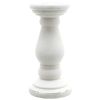 Matt White Ceramic Candle Holder