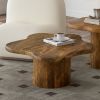 MAYAL-COFFEE TABLE SMALL-WALNUT