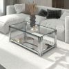 ESTREL-COFFEE TABLE-SILVER