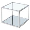 CASINI-COFFEE TABLE LARGE-SILVER